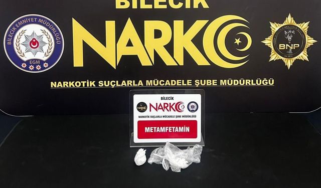 Bilecik'te gerçekleştirilen uyuşturucu operasyonunda 1 kişi yakalandı