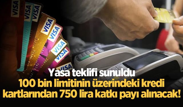 Kredi kartlarından savunma sanayiine yıllık katkı payı alınacak!