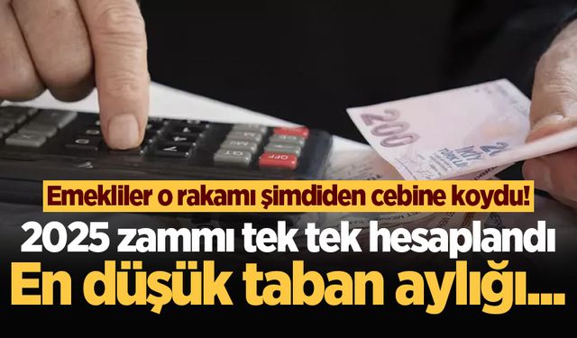 SSK veya Bağ-Kur emekli 2025 maaşı kaç TL olacak?