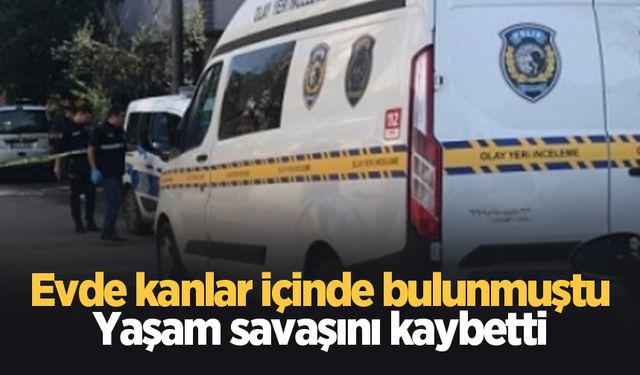 Evde kendini vurmuştu, hayatını kaybetti