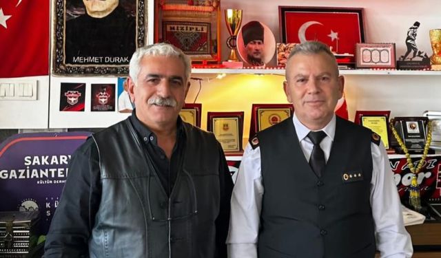 Sakarya İl Jandarma Komutanı'ndan Mehmet Durak'a başsağlığı ziyareti