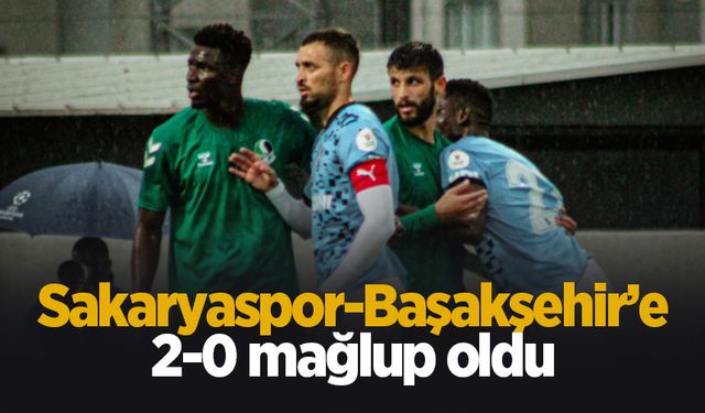 Sakaryaspor'dan kötü prova