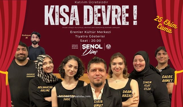 Erenler'de 'Kısa Devre' sergilenecek