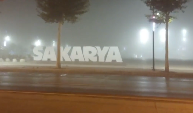 Sakarya sisli bir güne uyandı