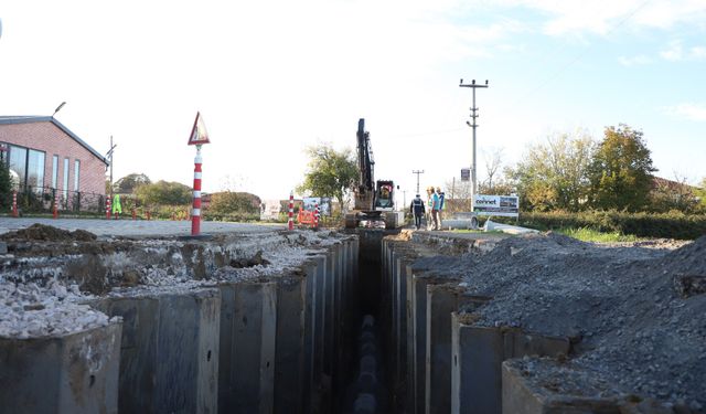 18 Nisan Caddesi’nde altyapı çalışmaları tamamlandı, yeniden trafiğe açıldı