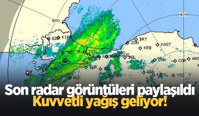 Sakarya'da yağış alarmı