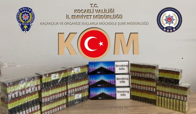 Kaçak tütün operasyonu