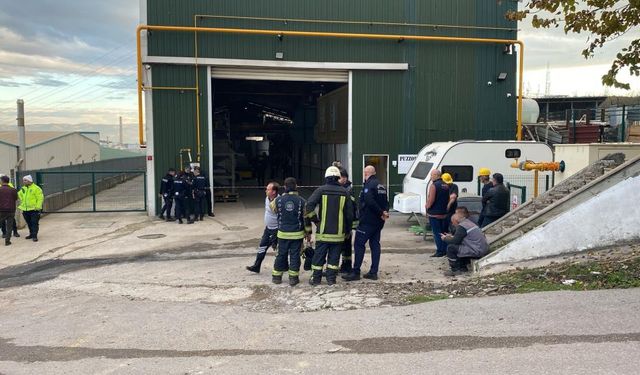 Kocaeli'de geri dönüşüm tesisinde patlama: 1 ölü, 1 yaralı