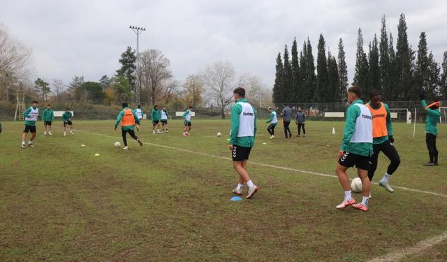 Sakaryaspor, Boluspor maçı hazırlıklarını sürdürdü