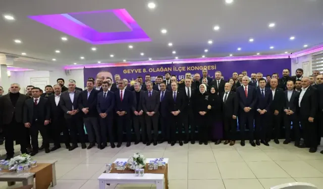 AK Parti Geyve'de Hasan Çetin Kaya dönemi