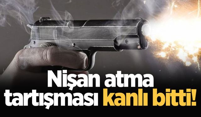 Nişan atma tartışması kanlı bitti!