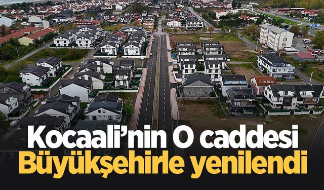 Büyükşehir Şehit Yılmaz Caddesi’nin çehresini değiştirdi