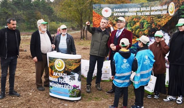 Akyazı Orman İşletme Müdürlüğünden 'Geleceğe nefes, Dünyaya nefes' etkinliği