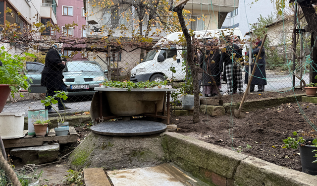 Kuyuya düşen kadının yardımına ekipler yetişti