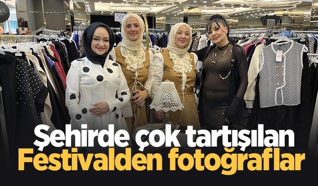 Esnafın tepkisini çeken festivalden fotoğraflar