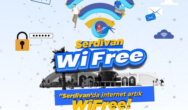 Serdivan Belediyesi'nden ücretsiz Wİ-Fİ hizmeti