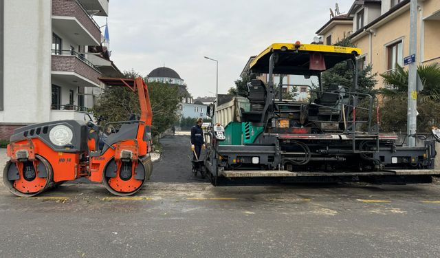 Serdivan'da yollar yenileniyor