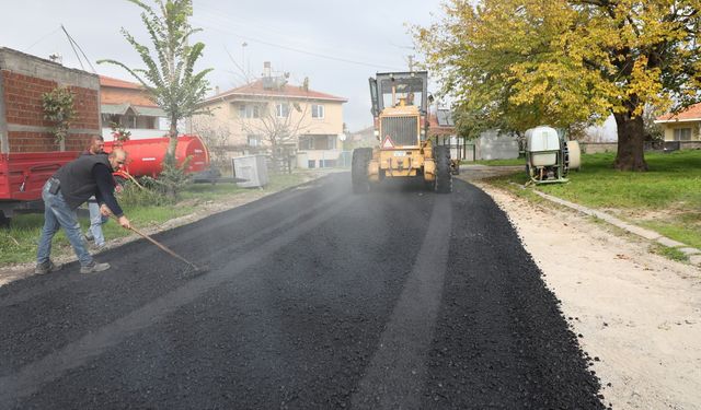 Sinanoğlu Mahallesi’nde Atılışlar ve Pergel sokak asfaltlandı