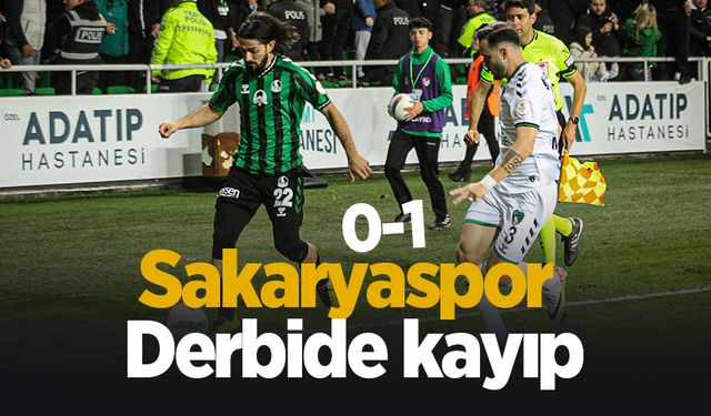 Sakaryaspor: 0 Kocaelispor. 1