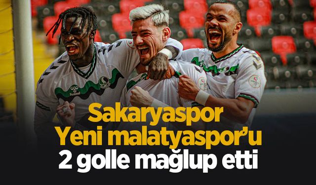 Yeni Malatyaspor 0 Sakaryaspor 2