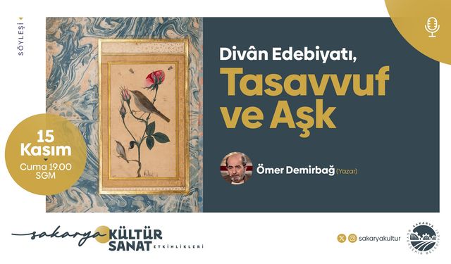 ‘Tasavvuf ve Aşk’ SGM’de konuşulacak