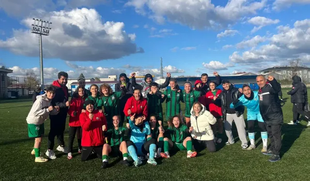 Sakarya Kadın Futbol Kulübü 2-0 galip