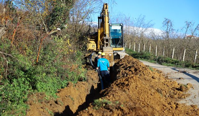 3 bin 200 metrelik yeni hat ile Kuyumculu Mahallesi’ne kesintisiz içme suyu