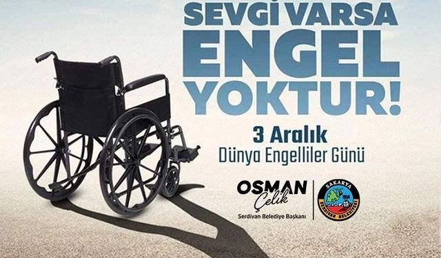 Başkan Çelik: “Sevgi varsa engel yoktur”