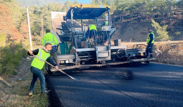 Büyükşehir’den şehrin en uzak noktasında asfalt atağı