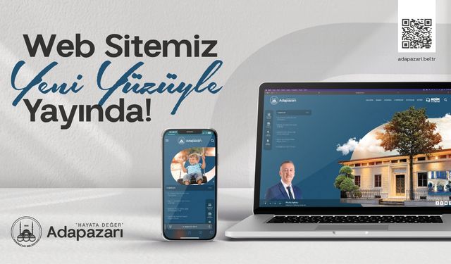 Adapazarı Belediyesi'nin yeni web sitesi yayında