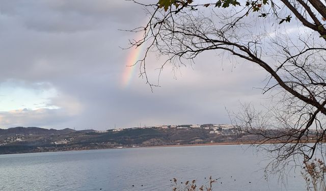 Sapanca'da gökkuşağı