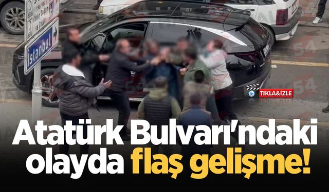 Atatürk Bulvarı'ndaki olayda flaş gelişme!