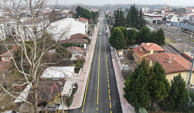 Arifiye Zübeyde Hanım Caddesi yenilendi