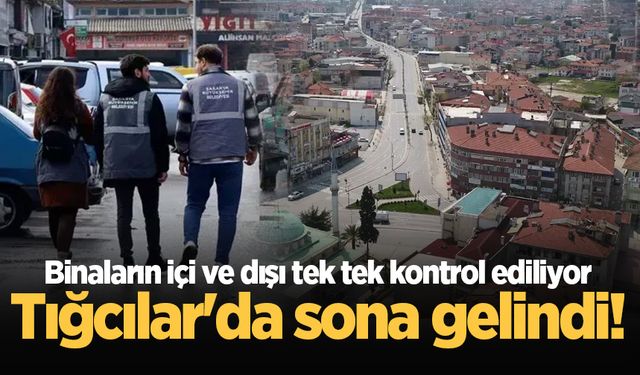 Tığcılar'da kentsel dönüşüm çalışmalarına sona gelindi