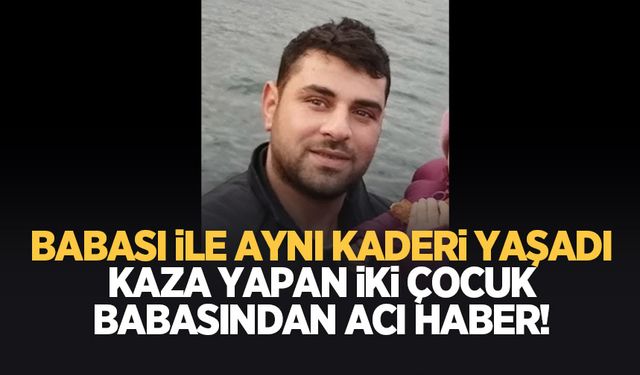 Baba ve oğlu iki yıl ara ile motosiklet kazasında öldü