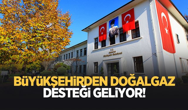 Büyükşehirden ihtiyaç sahiplerine doğalgaz desteği