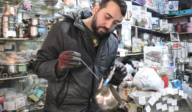 Bakır, yerini demir ve çeliğe bıraktı, çekiç sesleri azaldı