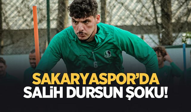 Salih Dursun sakatlandı; 4 hafta yok