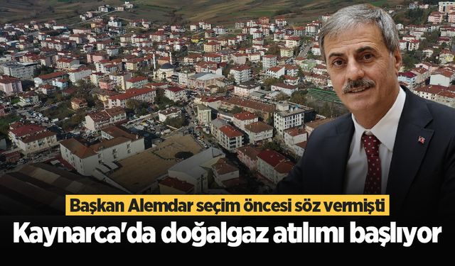 Başkan Alemdar seçim öncesi söz vermişti: Kaynarca’da doğalgaz atılımı başlıyor