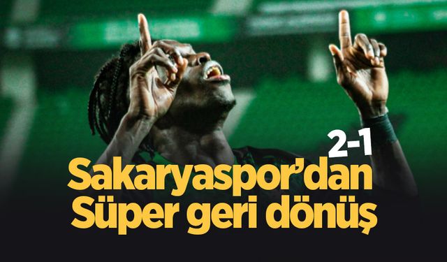 Sakaryaspor: 2 Boluspor 1