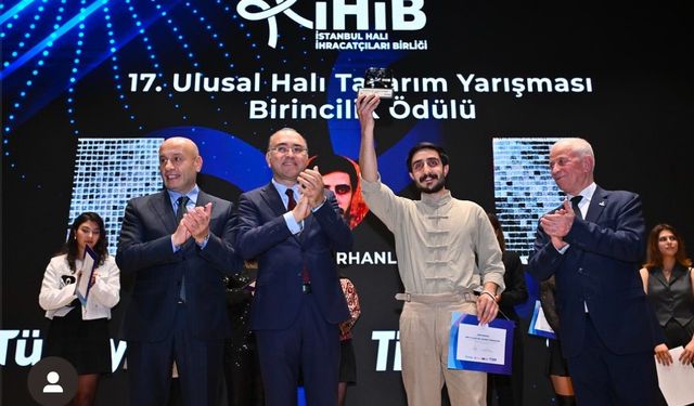 Sakarya Üniversitesi’ne halı tasarım birinciliği