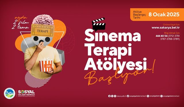 Sinema Terapi Atölyesi başlıyor: İlk ders 8 Ocak’ta