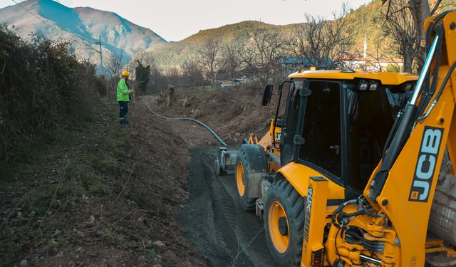 Örencik ve Kızılkaya Mahallesi yeni içme suyu hattına kavuştu