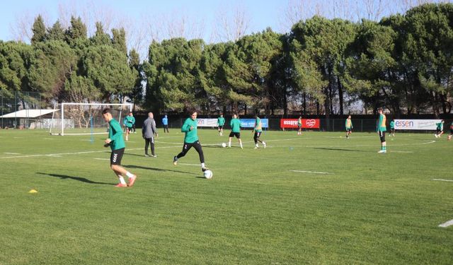 Sakaryaspor, Gençlerbirliği maçı hazırlıklarını sürdürdü