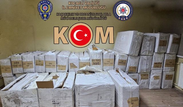 169 bin 680 adet kaçak güneş gözlüğü ele geçirildi