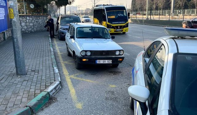 Bursa’da otomobil hırsızı 24 saat geçmeden çaldığı araçla yakalandı