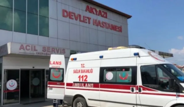 İhbara giden ambulansta yangın çıktı