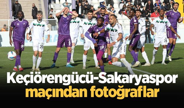 Keçiörengücü-Sakaryaspor maçından fotoğraflar