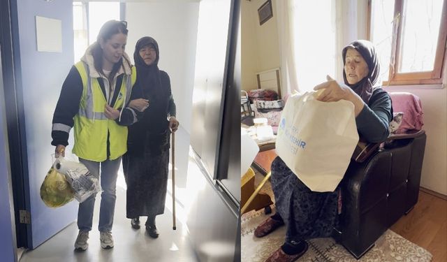 Zekiye Teyze kaybolan çantasını görünce dünyalar O’nun oldu