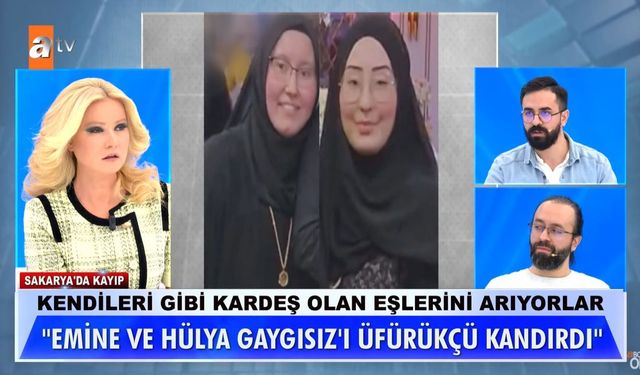 Müge Anlı'da bir Sakarya vakası daha... Almanya'dan Sakarya'ya gelen kardeşlerden haber alınamıyor!